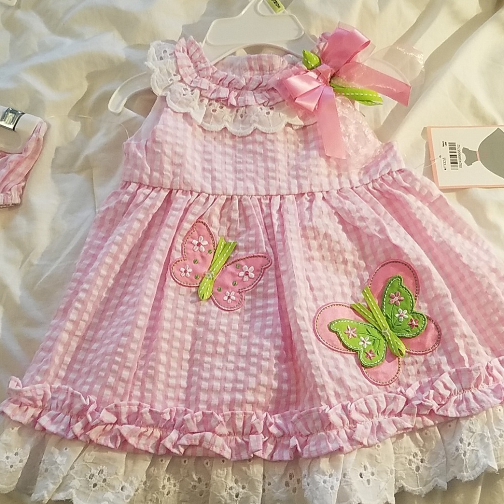 ~Girls butterfly dress